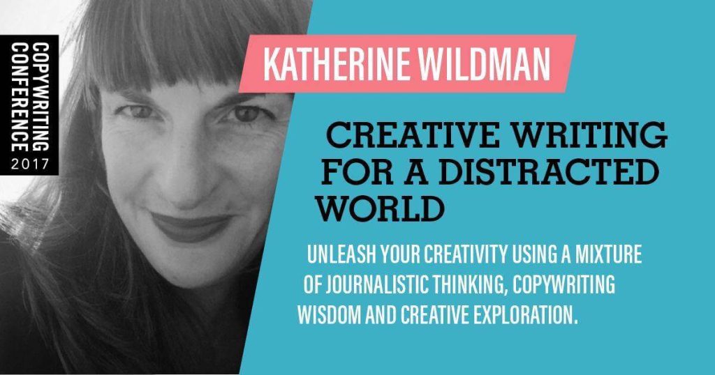 Image shows the promotional image of katherine at #COPYCON17